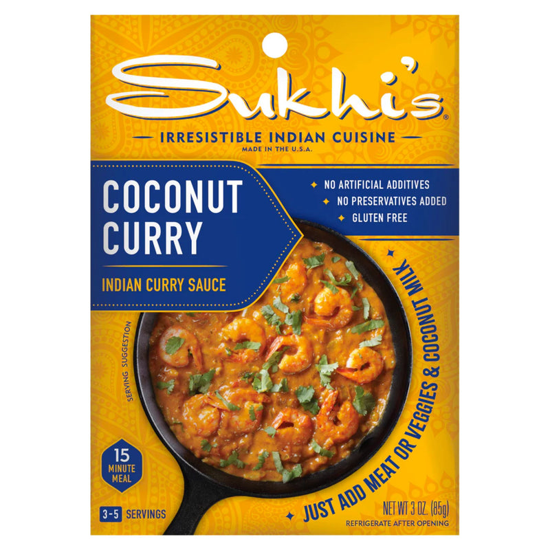 Coconut Curry Indian Curry Sauce 3oz