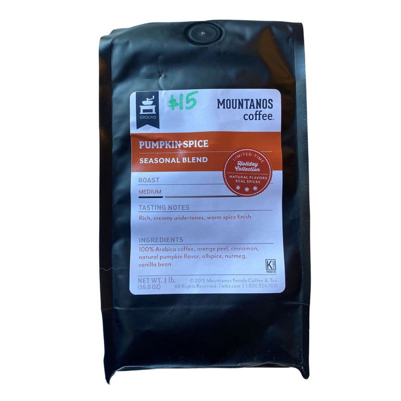 Pumpkin Spice Seasonal Blend Coffee, Ground